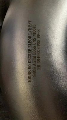 Nickel Alloy Butweld Elbow Polished Steel Butt Welding Elbow